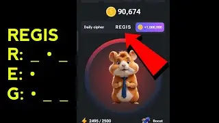 Hamster Kombat Daily Cipher Code 7 September |Hamster Kombat Morse Today Code 7 September 1 M Coins