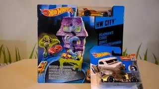 Hot Wheels Deadman`s curve .  Хот вилс  дом с привидениями
