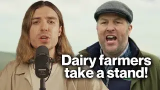 Relatable farmers PROVE that dairy is ethical (sorry vegans).