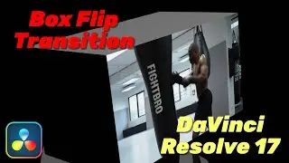 Box Flip Transition - Davinci Resolve 17