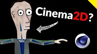 Cinema4D: 2D Character Rigging & Animation