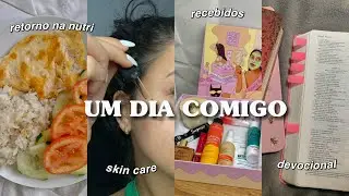 VLOG: rotina noturna, organização, devocional, recebidos, retorno na nutri, skin care completo