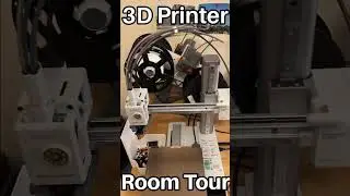 3D Printer Room Tour #3dprinting #bambulab#ankermakem5c #flashforge