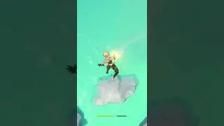 Unusual Hilichurl And Aether Go Cliff Diving Genshin Impact 