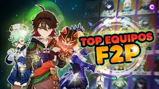 ✅TOP EQUIPOS F2P pre- NATLAN 💥 - Genshin Impact