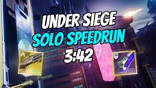 Under Siege Solo WR Speedrun [