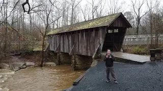 The Pisgah Covered Bridge