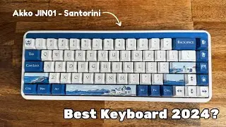 Is This The Best Keyboard of 2024? - Akko JIN01 Santorini Review #keyboard