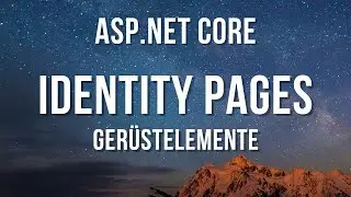 ASP.NET Core MVC Login Seite anpassen (Identity Pages) Gerüstelemente