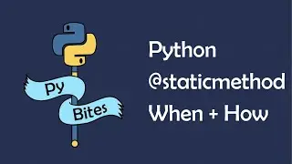 What are static methods in Python and when to use them?