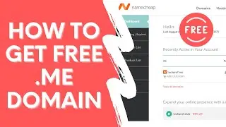 How to get FREE .ME domain