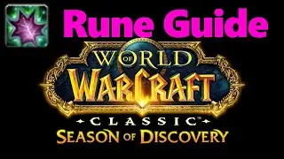 Nourish Rune Guide Druid (Horde Path) - World of Warcraft Season of Discovery