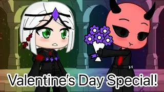 (My AU) Gacha Club Short | “Valentine’s Day Special!” | (Malak x Bierce)