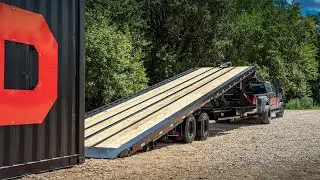 TDX - 30k Flatbed Tilt Gooseneck Trailer | MAXX-D 2021