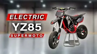 Electric Yamaha YZ85 Supermoto // OFFICIAL Test and Review