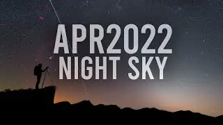 Whats in the Night Sky April 2022 #WITNS | Lyrid Meteor Shower | Partial Solar Eclipse