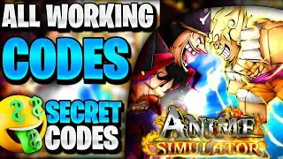 🔥*REAL* ALL WORKING SECRET CODES FOR ANIME SIMULATOR! ROBLOX ANIME SIMULATOR CODES