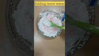 Slime without glue or borax l no glue slime ASMR #shorts