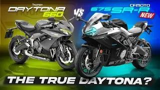 Is this the Daytona we’ve all been hoping for? ┃ 2025 CFMoto 675 SR-R vs Triumph Daytona 660