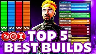 TOP 5 BEST BUILDS IN 2K23 NEXT GEN & CURRENT GEN NEW SEASON! BEST DEMIGOD 6'9 PG BUILDS NBA2K23
