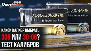 Какой калибр выбрать 308 или 30-06? Тест калибров.