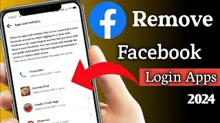 Facebook se login App ko kaise hataye | Facebook se login games kaise hataye | remove fb link apps