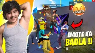 Emote ka badla 😡 Garandmaster Player shows me emote on live😡 Laka Gamer