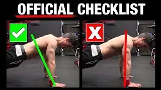 The Official Push-Up Checklist (AVOID MISTAKES!)