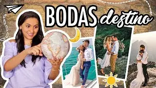 ¡BODAS DESTINO!✈️🏝🌞 | Entre boda y boda