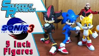 Sonic the Hedgehog 3: Jakks Pacific 5 Inch: Sonic, Shadow, Tails, Robotnik Review [Soundout12]
