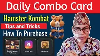 Daily Combo Card Solution in Hamster Kombat in nepali | How To Purchase Combo Card