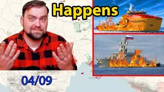 Update from Ukraine | Two ruzzian ships burned down (GUR) | Ukraine stopped Ruzzians in Terny