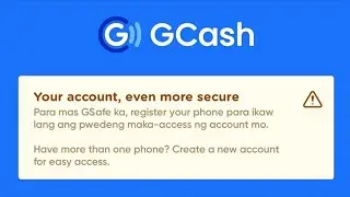 Gcash cant open | Your account even more secure