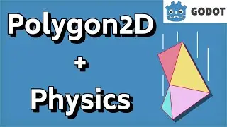 Using a Polygon2D node to create physics bodies in Godot