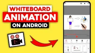 How to Make Whiteboard Animation on Android for FREE using Benime Whiteboard Maker (Hindi)