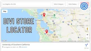 Divi Store Locator With Google Maps - Local SEO