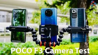 POCO F3 vs POCO X3 Pro vs Redmi Note 10 Pro CAMERA TEST