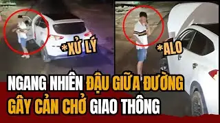 Tài Xế Ô Tô NGANG NHIÊN Đậu Giữa Đường, Gây CẢN CHỞ Giao Thông | Tin Tức Miền Tây