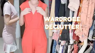 Trying on all my clothes. Closet cleanout pt 1