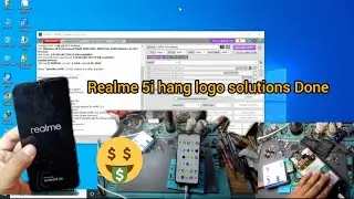 Realme 5i ( RMX 2030 )  5,5i, 5s Hang On Logo Solution