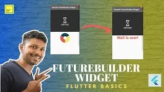 Flutter Futurebuilder Widget | Handling Async Data | Flutter Tutorial