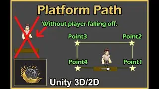 Unity Moving platform, follow path