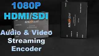 HDMI and SDI Video and Audio Streaming Encoders | BG-HAVS and BG-SAVS