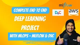 End to end Deep Learning Project Implementation using MLOps Tool MLflow & DVC with CICD Deployment 🚀