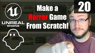 UE5 - Make A Horror Game From Scratch - Episode 20 - Flashlight, Doors, and Lights