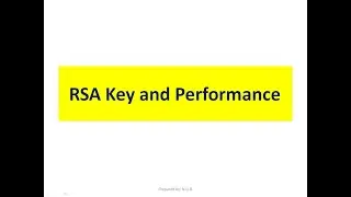 RSA key values and Time Complexity