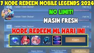 NO LIMIT! 7 KODE REDEEM ML TERBARU KODE REDEEM MOBILE LEGENDS KODE REDEEM ML HARI INI AGUSTUS 2024