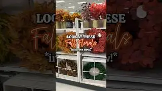 NEW Fall Florals at TARGET 🎯 in stores NOW!! 2024 Target Fall Decor  #target #shopping #falldecor