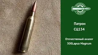 Патрон СЦ154 или отечественный 300 Lapua Magnum