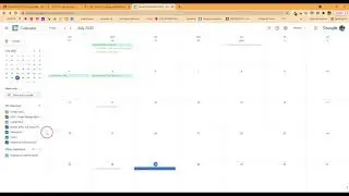 Google CALENDAR:  Hide